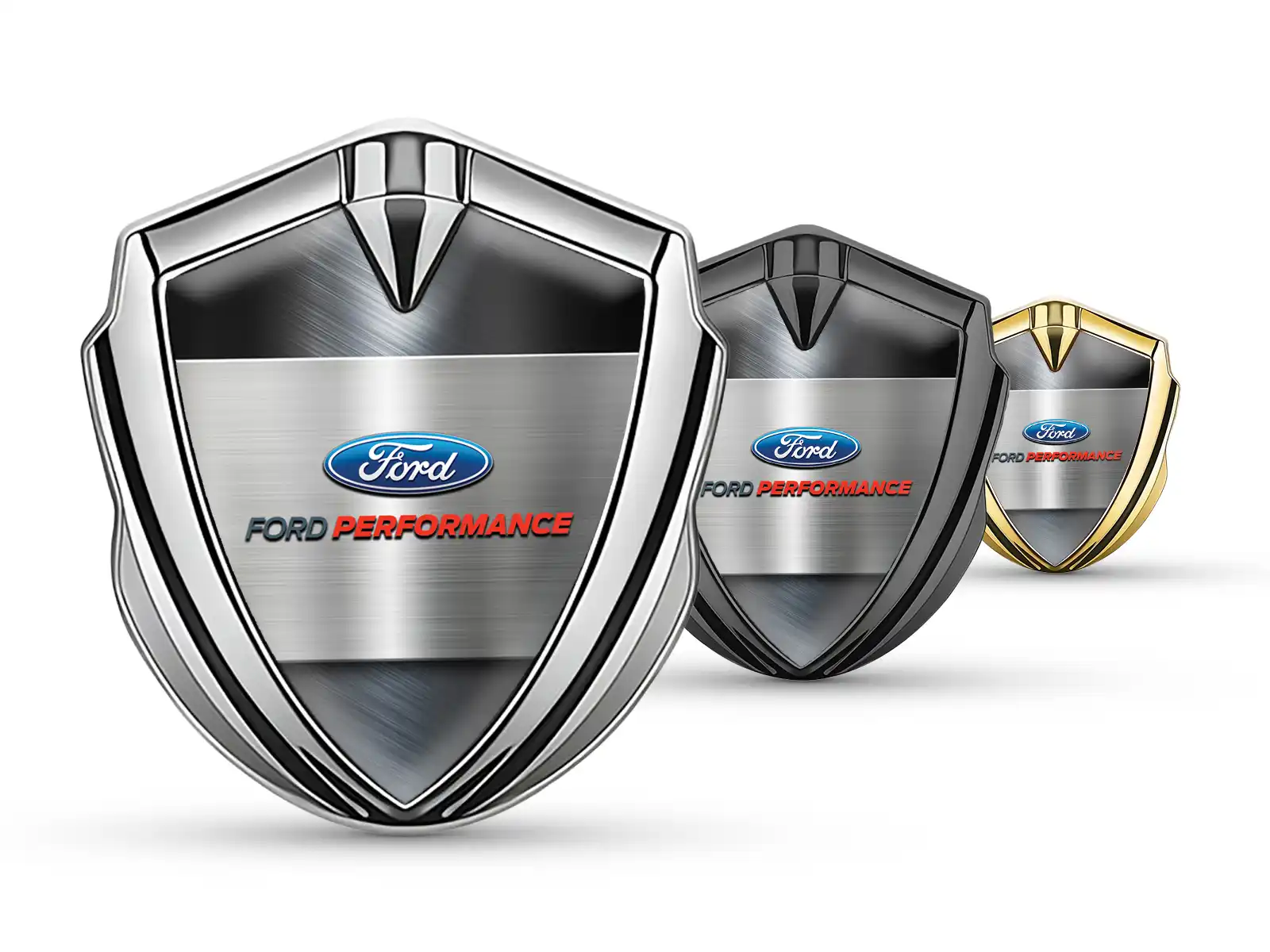 Ford Emblème Bombé Métal Tuning Design Éclat Max